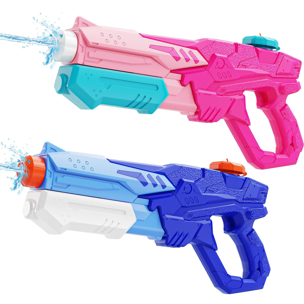 300cc Water Gun for Kids Squirt Gun Water Squirter Pool Toys 2 Pack