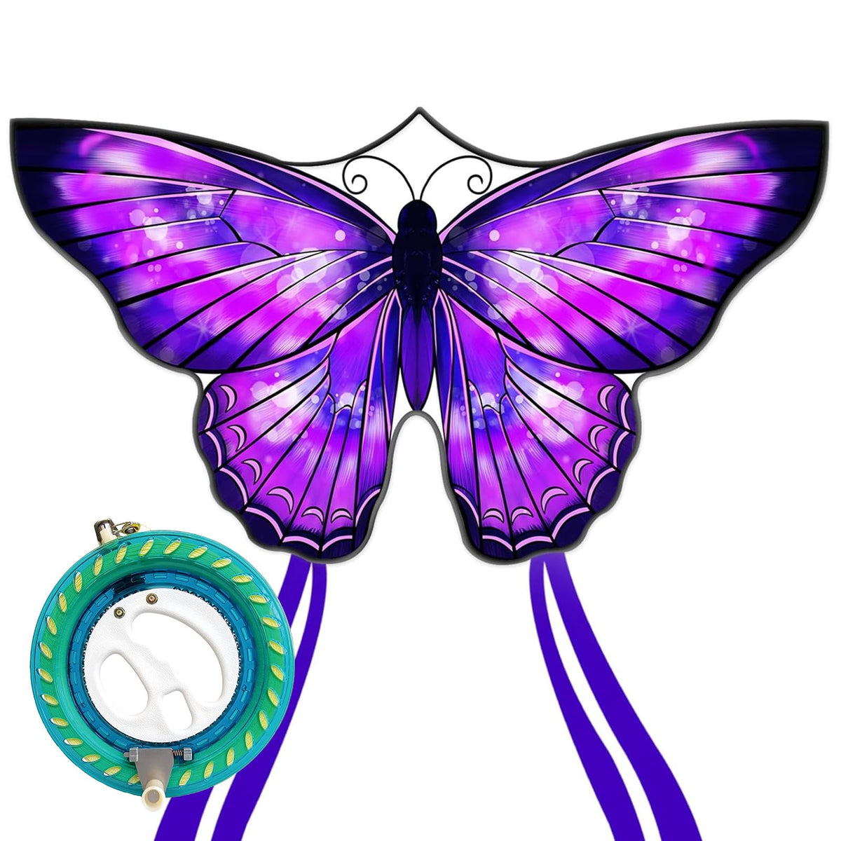Butterfly Kite for Kids Adults, Easy to Fly Beach Kites for Girls & Boys