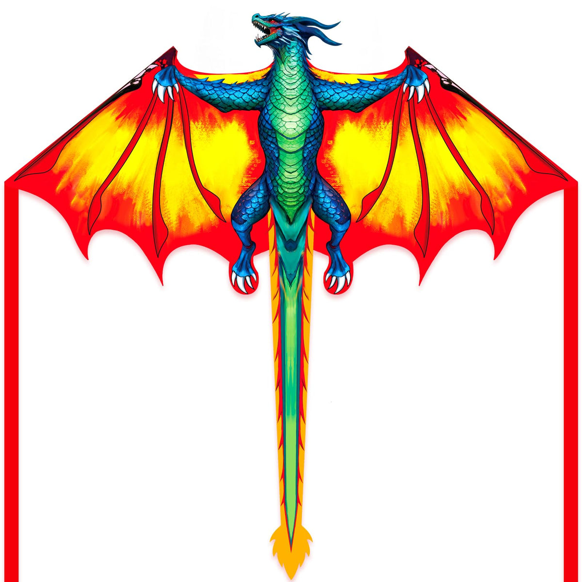 Large Kites for Kids Ages 4-12 Easy to Fly, Single Line Kite for Adults