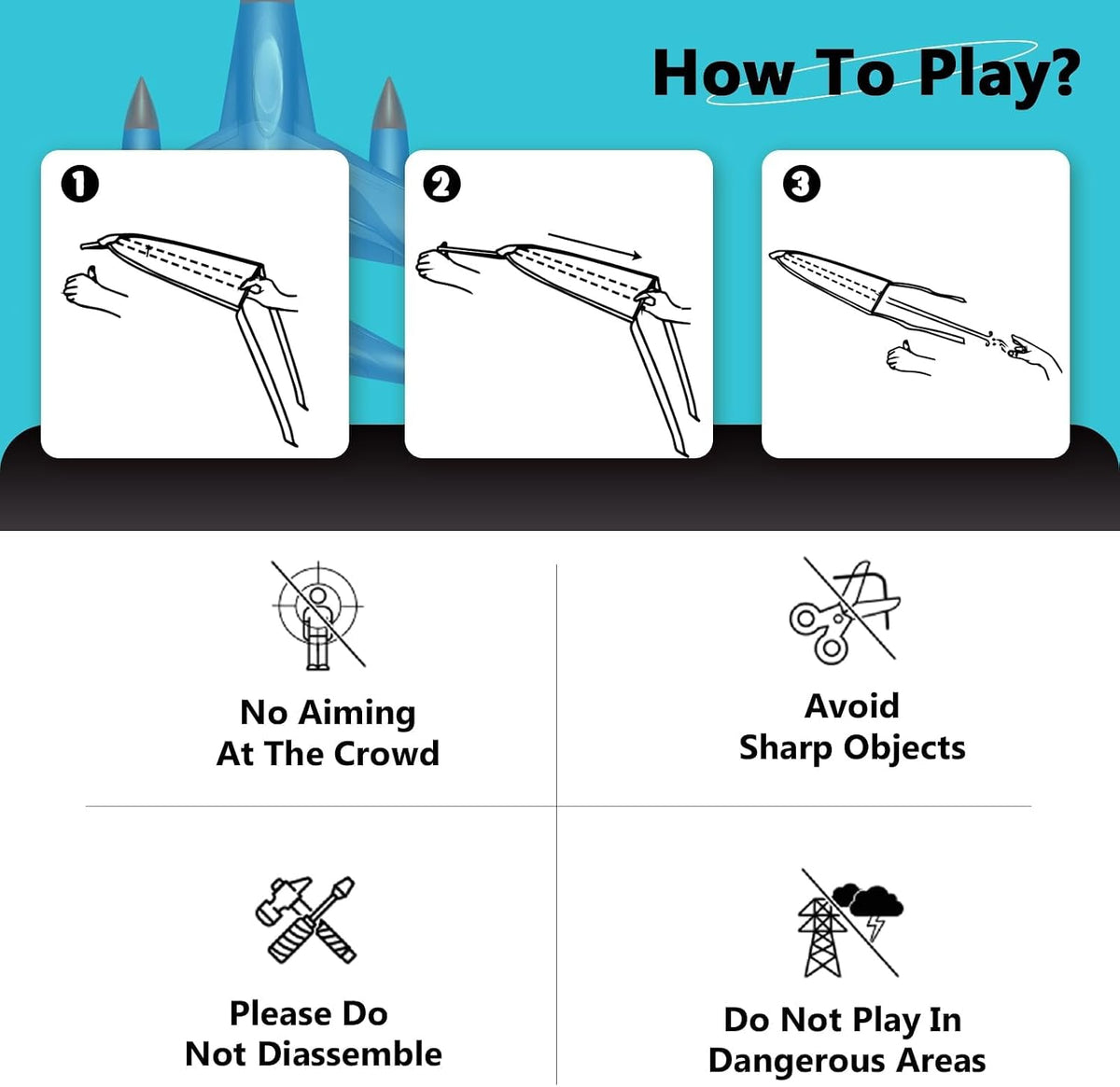 3 Pcs Mini Slingshot Kites - Thumb Ejection Kite Beach Toys Gift for Kids Teens Age 4-18 Years Old Easy to Fly Waterproof Stringless Beach Kite Small Funny Outdoor Sports Toy Dinosaur Rocket Style
