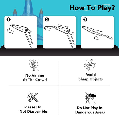 3 Pcs Mini Slingshot Kites - Thumb Ejection Kite Beach Toys Gift for Kids Teens Age 4-18 Years Old Easy to Fly Waterproof Stringless Beach Kite Small Funny Outdoor Sports Toy Dinosaur Rocket Style