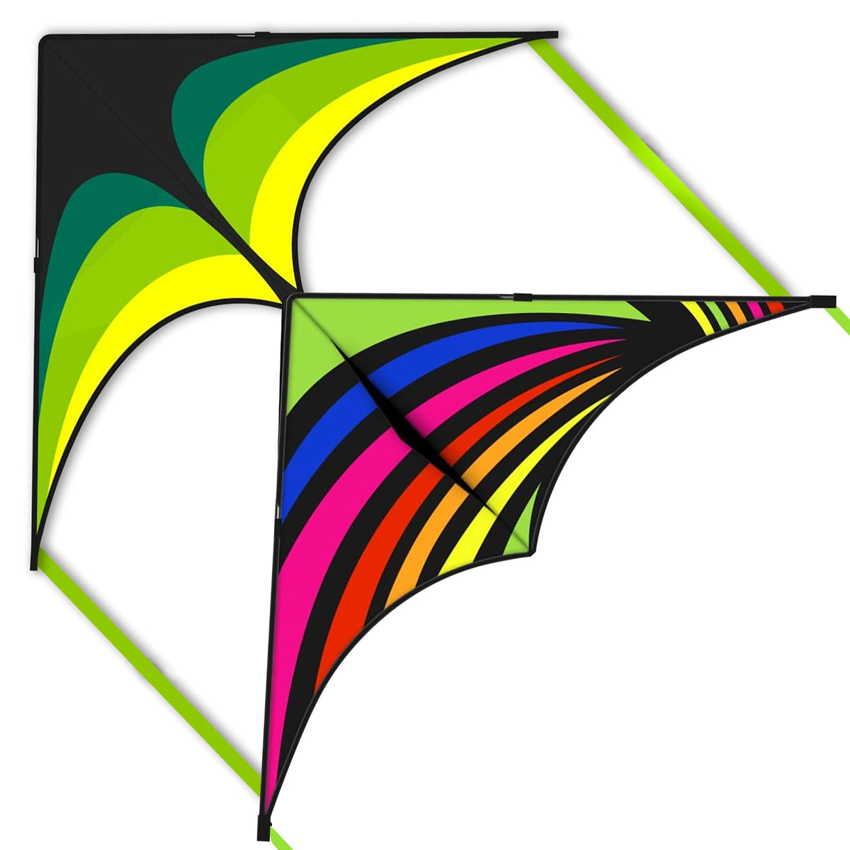 Delta Kite for Kids Ages 4-12, Extremely Easy to Fly Beach Kites for Adults