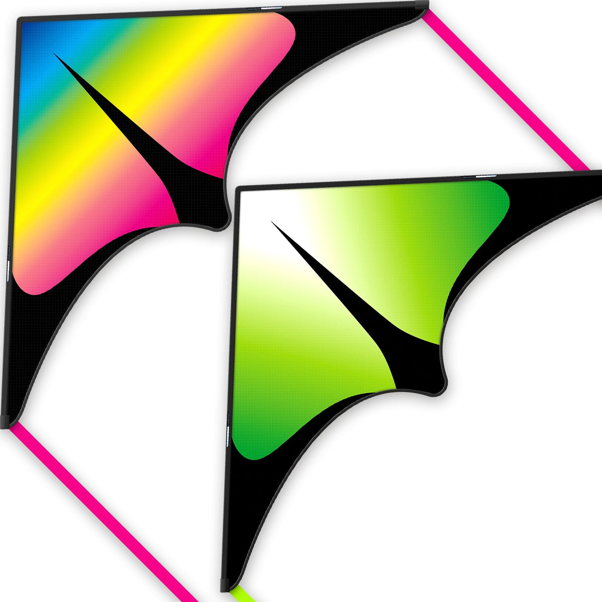 Delta Kite for Kids & Adults, Extremely Easy to Fly Kite, Suitable for Family outings, Outdoor Games and activitie