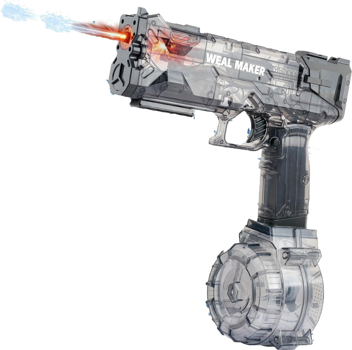 Electric Water Gun, Trigger-Activated Transforming Body