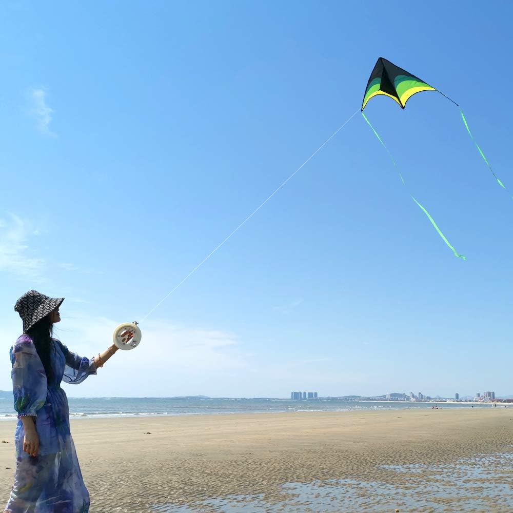 Delta Kite for Kids Ages 4-12, Extremely Easy to Fly Beach Kites for Adults