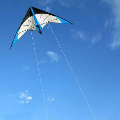 HENGDA KITE-Upgrade Star Rhyme 48 Inch Dual Line Stunt Kite for Kids and Adults,Outdoor Sports,Beach and Fun Sport Kite,Handle,Line,and Bag Included
