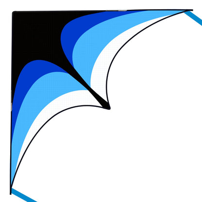 Delta Kite for Kids Ages 4-12, Extremely Easy to Fly Beach Kites for Adults