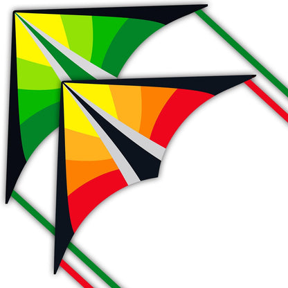 Delta Beginner Kite for Kids & Adults, Easy to Fly Beach Kite