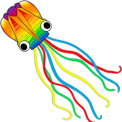 Xida Octopus Kites for Kids Ages 4-8 Easy to Fly, Big Beach Kite for Adults