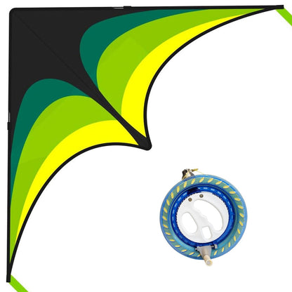 Large Single Line Beach Kite for Adults,Easy to Fly Kites for Kids Age 4-12