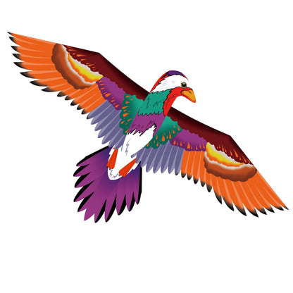 60" Large Bird Kite for Kids & Adults — Realistic Bird Design, Easy to Fly Beginner Kite with Handle & Line, Perfect for Beach Park Backyard Outdoor Fun