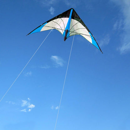 HENGDA KITE-Upgrade Star Rhyme 48 Inch Dual Line Stunt Kite for Kids and Adults,Outdoor Sports,Beach and Fun Sport Kite,Handle,Line,and Bag Included