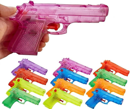 Water Guns for Kids, 6 Inch Squirt Guns, Pool Beach Party Toy, 12 Pack
