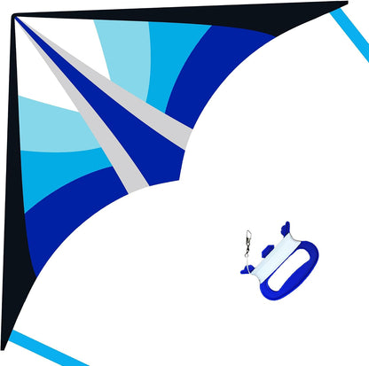 Delta Beginner Kite for Kids & Adults, Easy to Fly Beach Kite