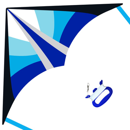 Delta Beginner Kite for Kids & Adults, Easy to Fly Beach Kite
