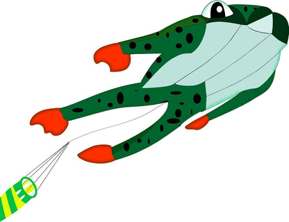 HENGDA KITE 3D Frog Kite for Adults,Frameless Soft Parafoil Giant Kites