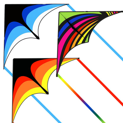 Large Single Line Beach Kite for Adults,Easy to Fly Kites for Kids Age 4-12