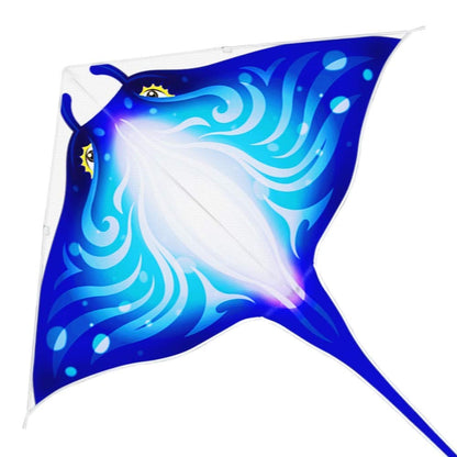 Devil Fish Kite for Kids Ages 4-12, Easy to Fly Beach Kites for Adults