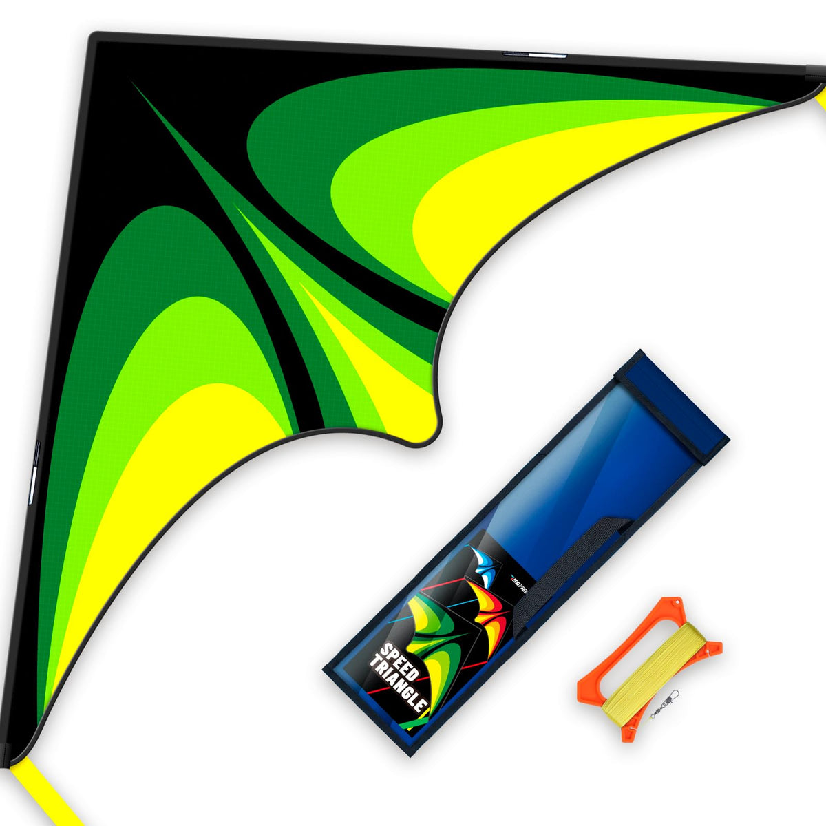 SGftre Delta Kite Three Set for Kids and Adults,Easy to Fly Adult Kites,Perfect Family Kite for Parks and Beach, Delta Kites for Fun Outdoor Activities