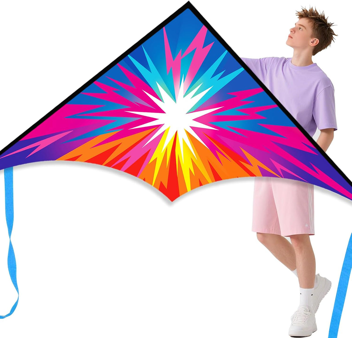 Xida Kites for Kids Ages 4-8 8-12 Easy to Fly, Large Beach Kites for Adults