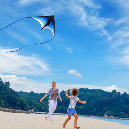 Delta Kite for Kids Ages 4-12, Extremely Easy to Fly Beach Kites for Adults