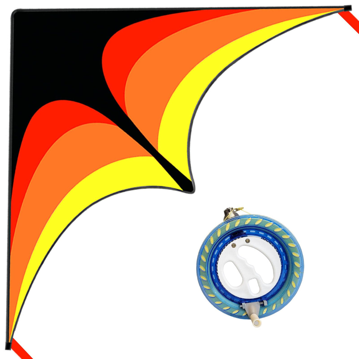 Large Single Line Beach Kite for Adults,Easy to Fly Kites for Kids Age 4-12