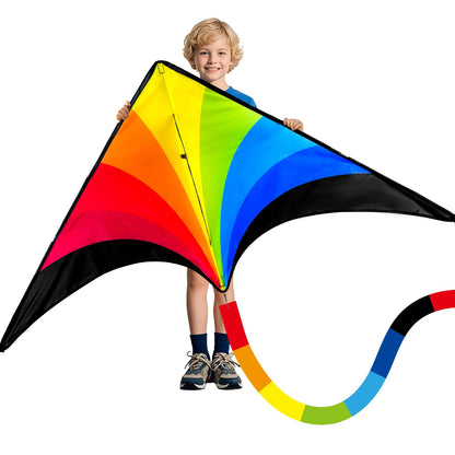 SGftre Complete Kite with Handle, Line & Accessories,Easy to Fly for Kids & Adults, Perfect for Beach, Park, Family Outdoor Activities