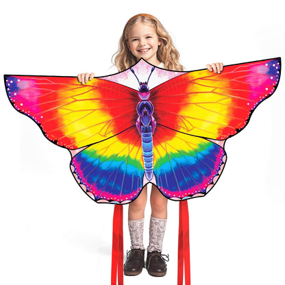 Large Kite for Kids & Adults, Easy to Fly Single Line for Kids Ages 4-8 & 8-12, Comes with 300 FT Kite String Handle