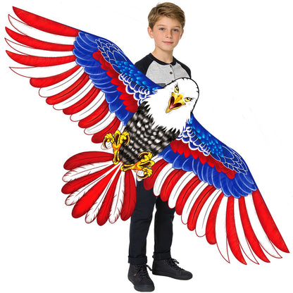 Large Kites for Kids Ages 4-12 Easy to Fly, Single Line Kite for Adults