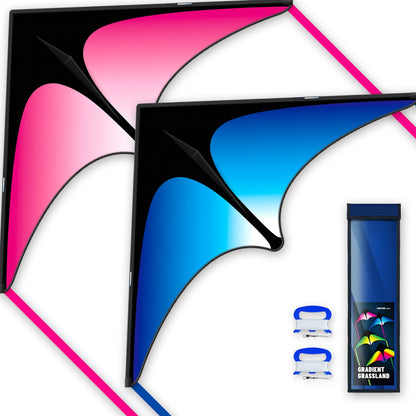 SGftre Delta Kite Three Set for Kids and Adults,Easy to Fly Adult Kites,Perfect Family Kite for Parks and Beach, Delta Kites for Fun Outdoor Activities