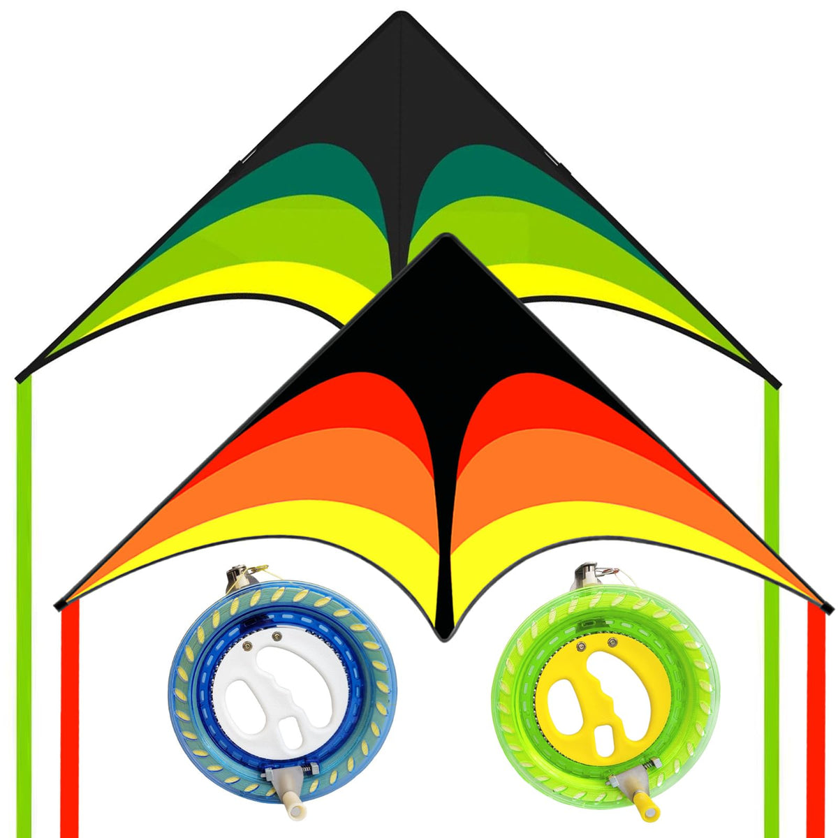 Large Single Line Beach Kite for Adults,Easy to Fly Kites for Kids Age 4-12