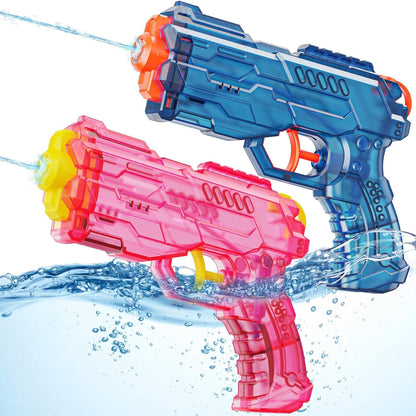 LQYoyz 2 Pack Water Guns for Kids Adults, Small Squirt Guns