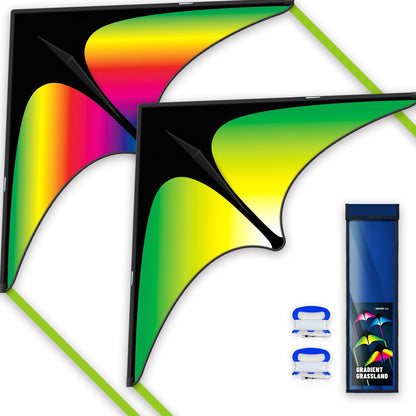 SGftre Delta Kite Three Set for Kids and Adults,Easy to Fly Adult Kites,Perfect Family Kite for Parks and Beach, Delta Kites for Fun Outdoor Activities