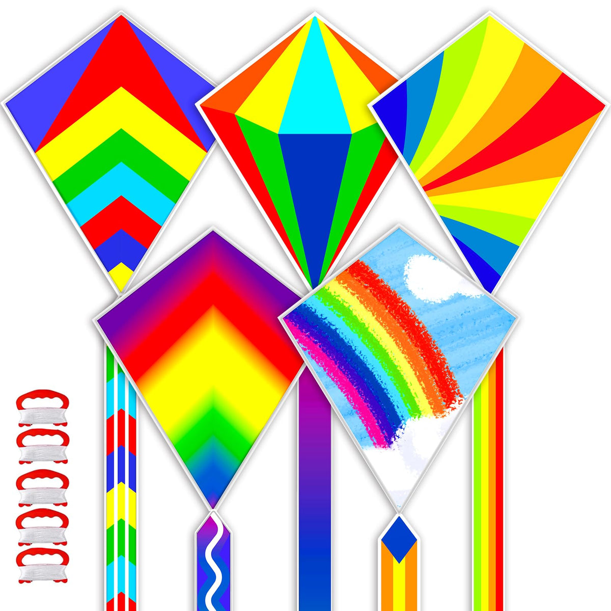 YongnKids Kite for Kids Easy to Fly - Kites for Kids Girls Boys Adults Easy to Fly, Perfect for Easter Birthday Gift Idea Beach Trip Park Family Activities Outdoor Games