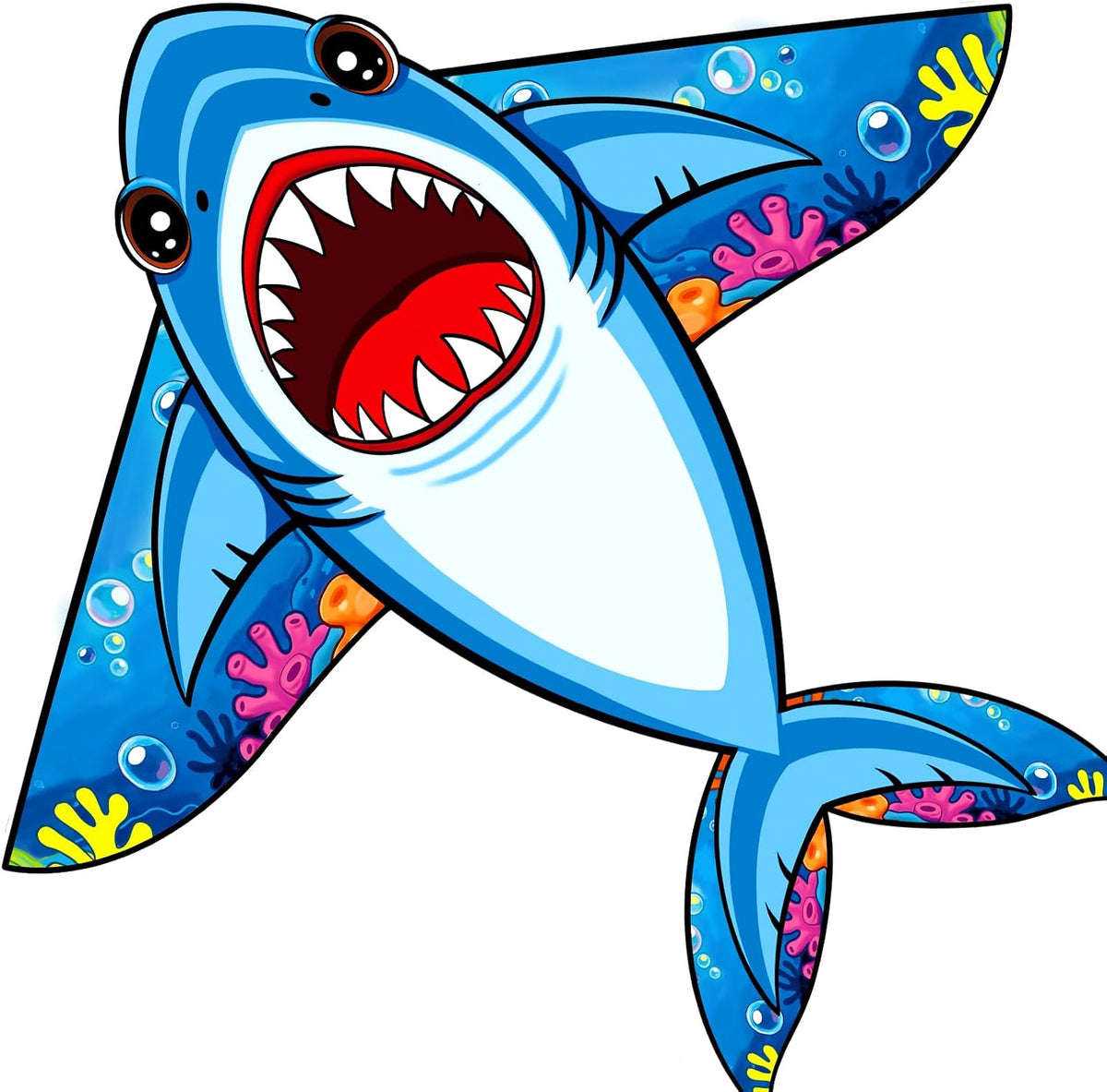 Shark Kite for Kids, Easy to Fly Kites for Boys & Girls Ages 4-8