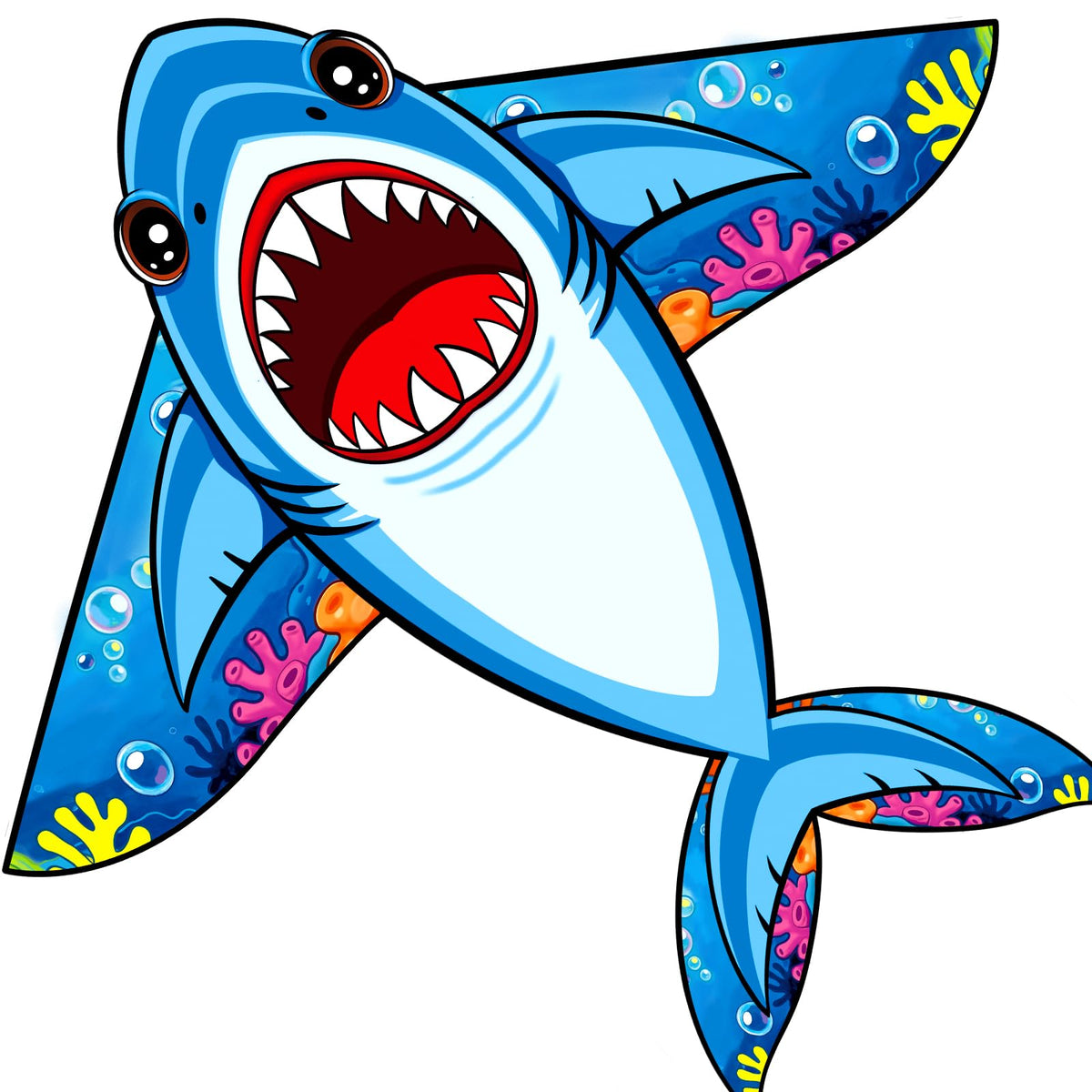 Shark Kite for Kids, Easy to Fly Kites for Boys & Girls Ages 4-8