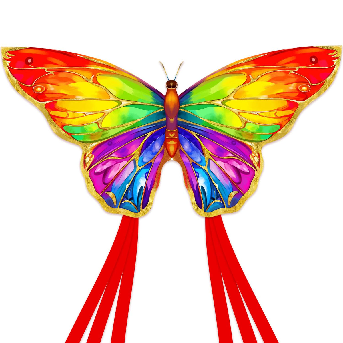 HONBO Butterfly Kites for Kids & Adults, Easy to Fly for Beginners, Each Kite with 300ft Line Handle,Beginner Kite for Kids Ages 4-8,Beach Kites for Outdoor Activities & Family Trip