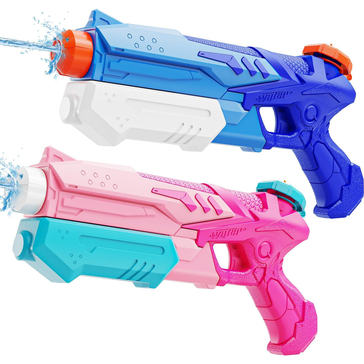 300cc Water Gun for Kids Squirt Gun Water Squirter Pool Toys 2 Pack