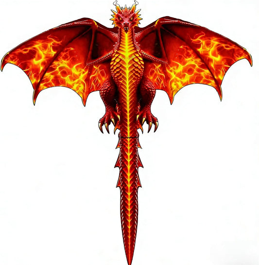 Dragon Kite for Kids and Adults, Easy to Fly for Beach