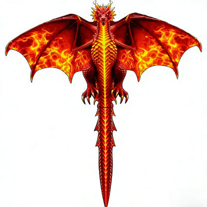 Dragon Kite for Kids and Adults, Easy to Fly for Beach