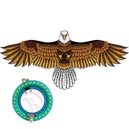 Bald Eagle Kite for Kids & Adults, Easy to Fly Hawk Kites for Boys Age 4-12