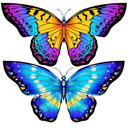 HONBO Butterfly Kites for Kids & Adults, Easy to Fly for Beginners, Each Kite with 300ft Line Handle,Beginner Kite for Kids Ages 4-8,Beach Kites for Outdoor Activities & Family Trip