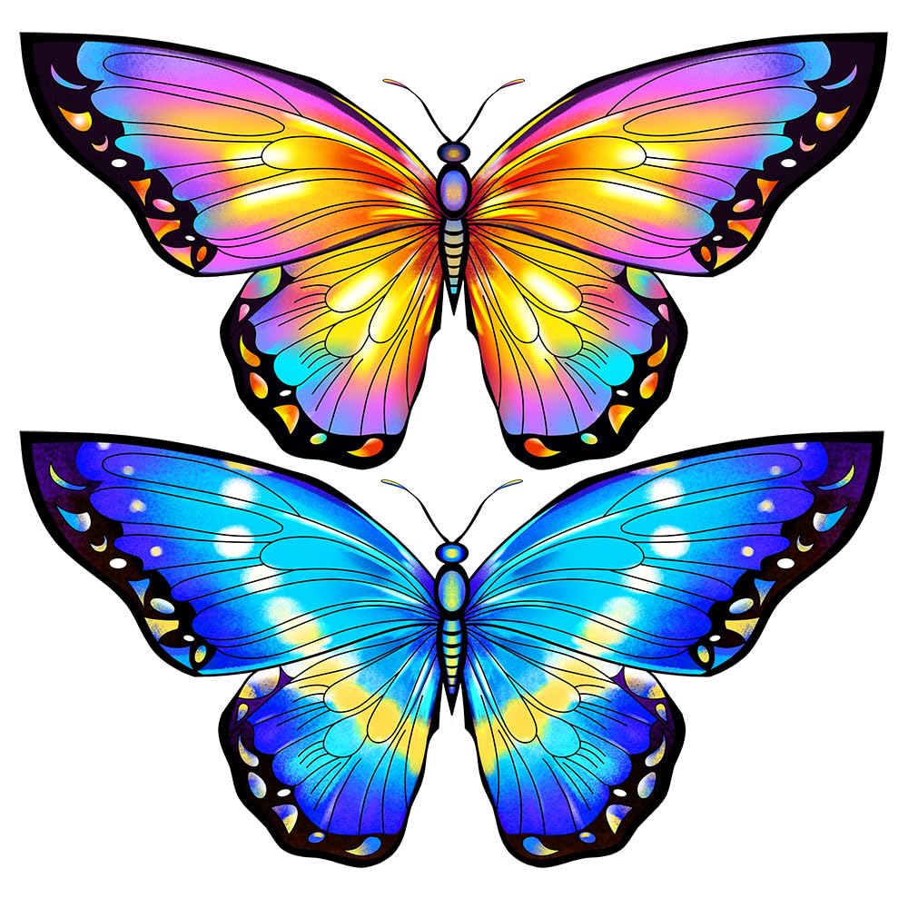 HONBO Butterfly Kites for Kids & Adults, Easy to Fly for Beginners, Each Kite with 300ft Line Handle,Beginner Kite for Kids Ages 4-8,Beach Kites for Outdoor Activities & Family Trip