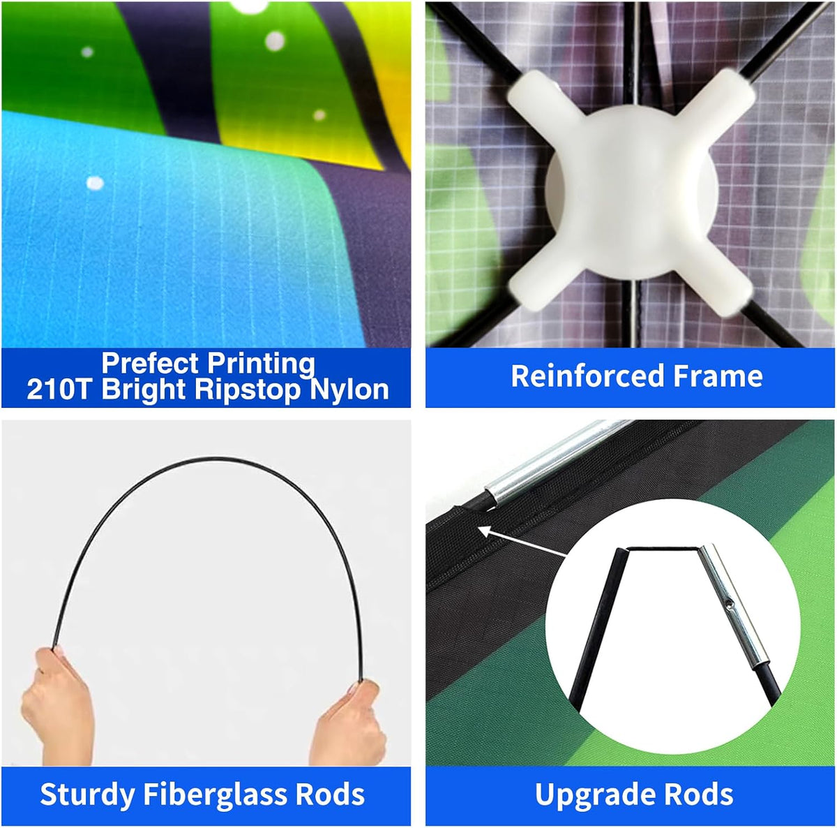 Single Line Kite Set for Kids & Adults Easy to Fly, Beginner Kite for Beach