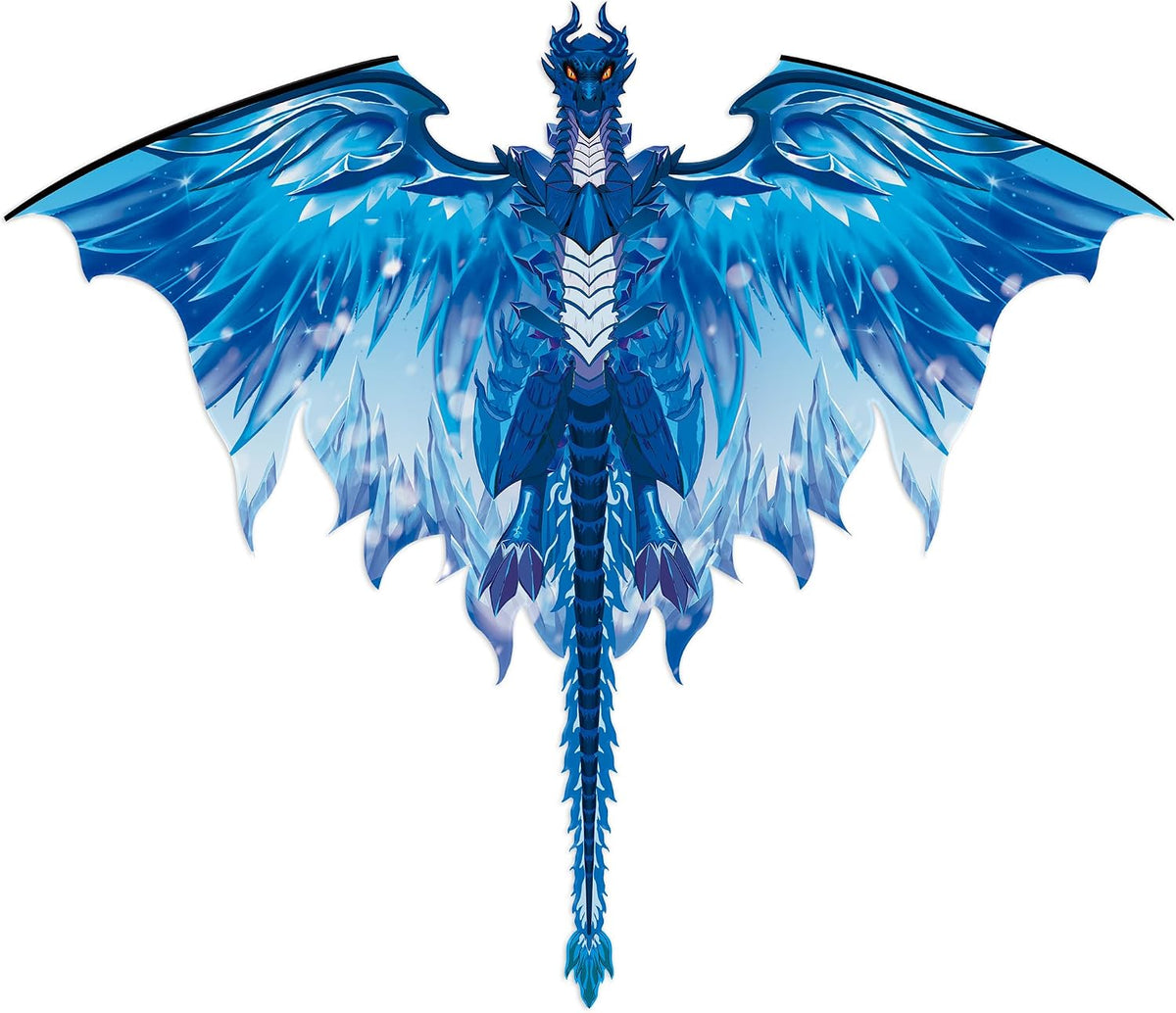 Large Dragon Kite for Kids & Adults, Easy to Fly Outdoor Beach Park Kite