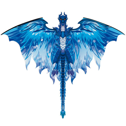 Large Dragon Kite for Kids & Adults, Easy to Fly Outdoor Beach Park Kite