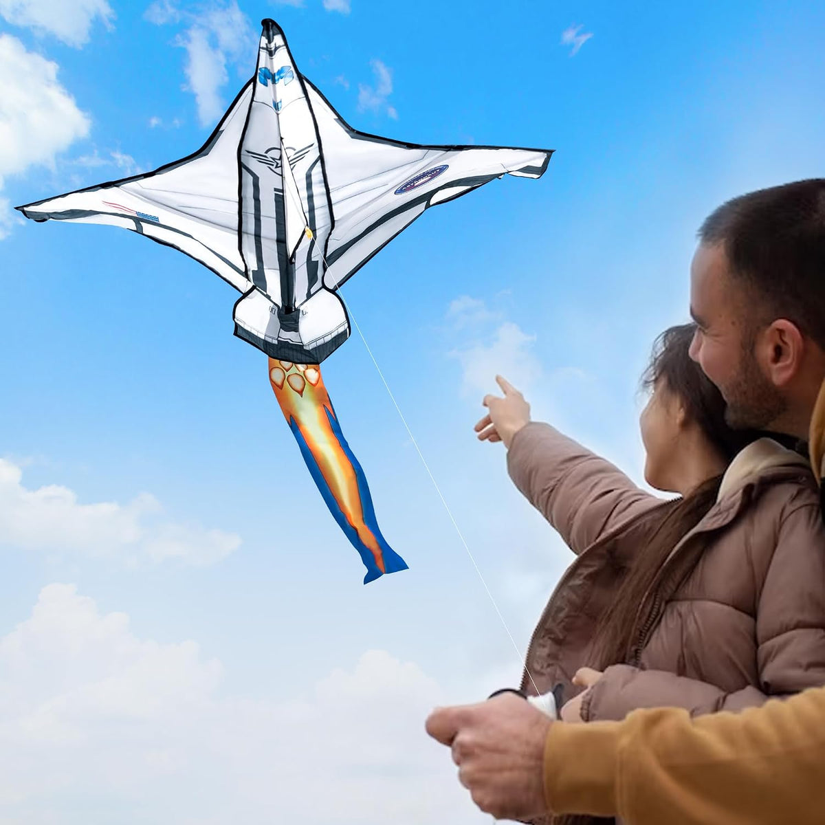 JOYIN Kite Easy to Fly for Kids and Adults, Large Beach Kite for Outdoor Games and Activities