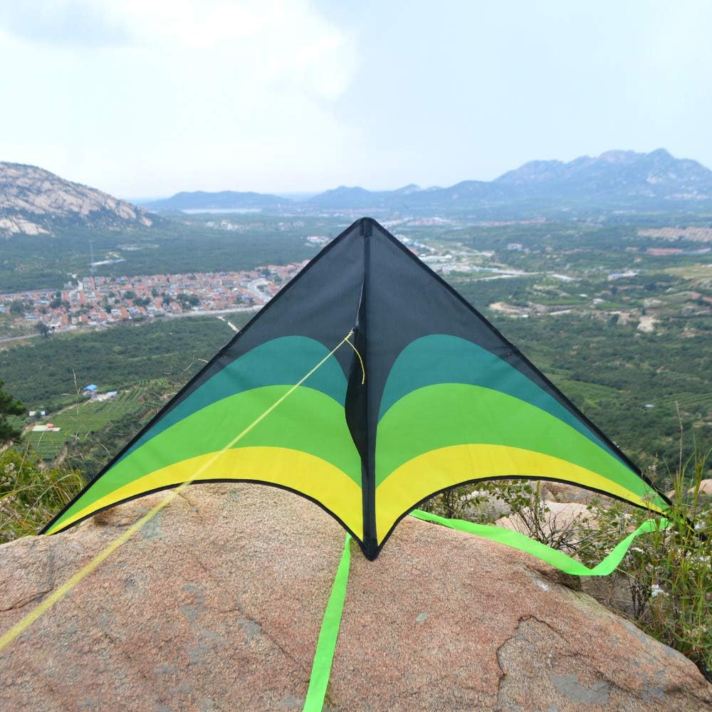 Delta Kite for Kids Ages 4-12, Extremely Easy to Fly Beach Kites for Adults