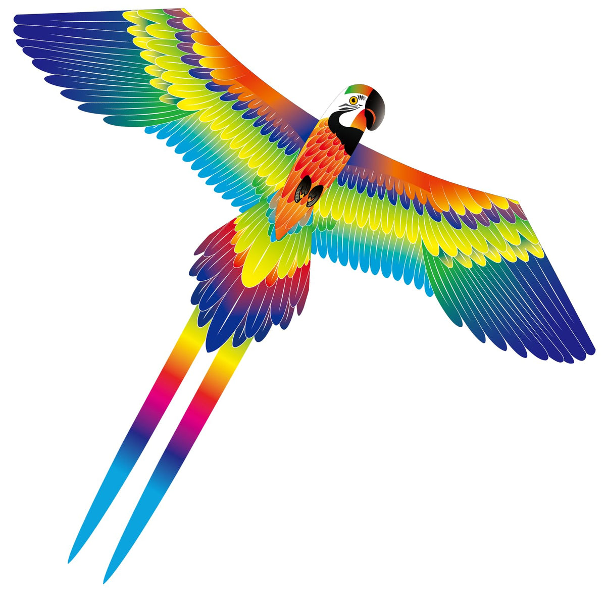 60" Large Bird Kite for Kids & Adults — Realistic Bird Design, Easy to Fly Beginner Kite with Handle & Line, Perfect for Beach Park Backyard Outdoor Fun