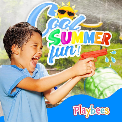 Water Guns for Kids, 6 Inch Squirt Guns, Pool Beach Party Toy, 12 Pack